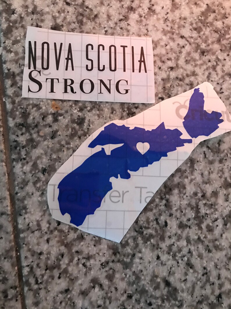 Nova Scotia strong decal Etsy