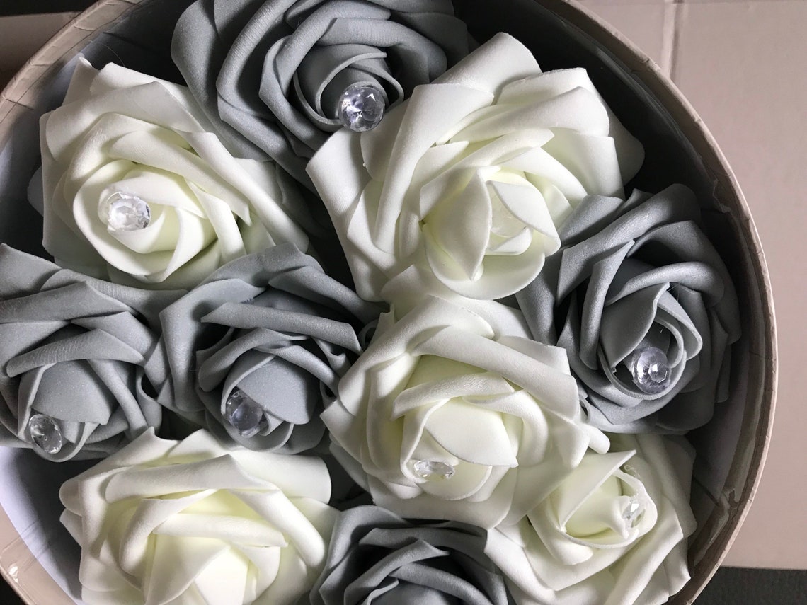 The Surprise Rose Flower Box Flowers Just for You Etsy UK