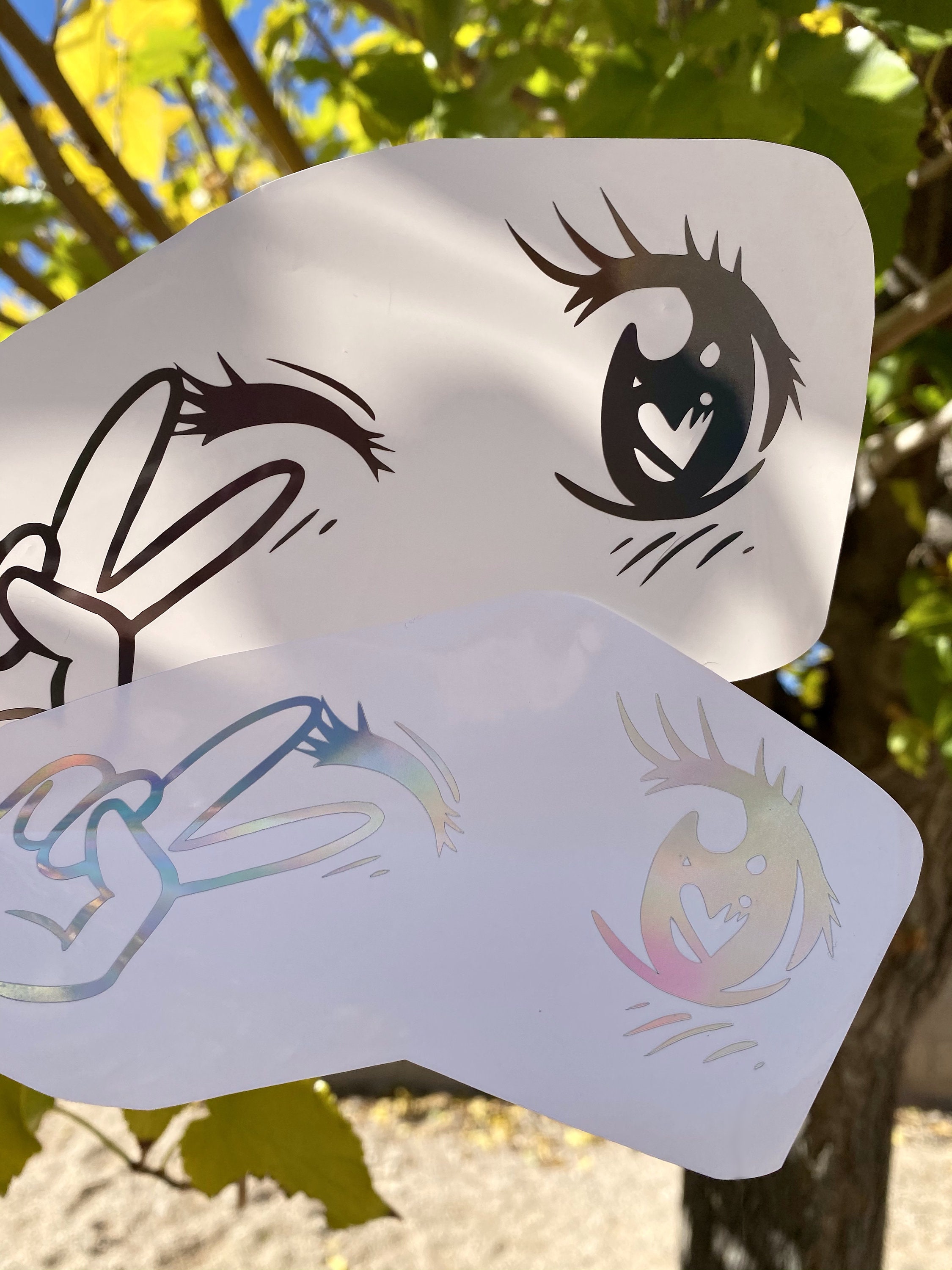 Anime Eyes Winking Anime Vinyl Decal Anime Decal JDM JDM Anime Eyes Winking Anime Vinyl Decal Anime Decal JDM JDM