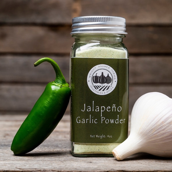 Handcrafted Jalapeño Garlic Powder