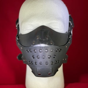Leather Steampunk Mask/Leather Mask/Steampunk Mask