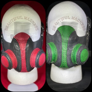 Leder Steampunk Maske/Leder Maske/Steampunk Maske