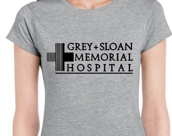 GREY'S ANATOMY - sloan memorial hospital T-Shirt,  mens - ladies - unisex