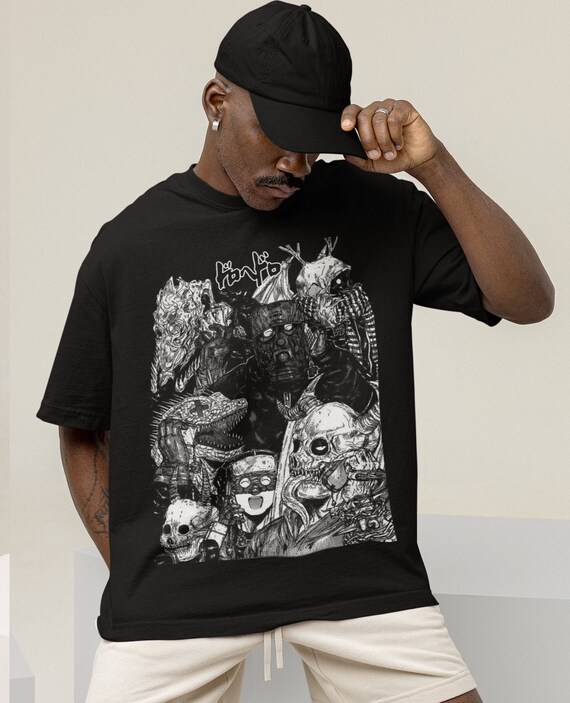Fosike Dorohedoro Manga T-Shirt - Metal Graphic Unisex Tee For Men & Women (Multiple Colors)
