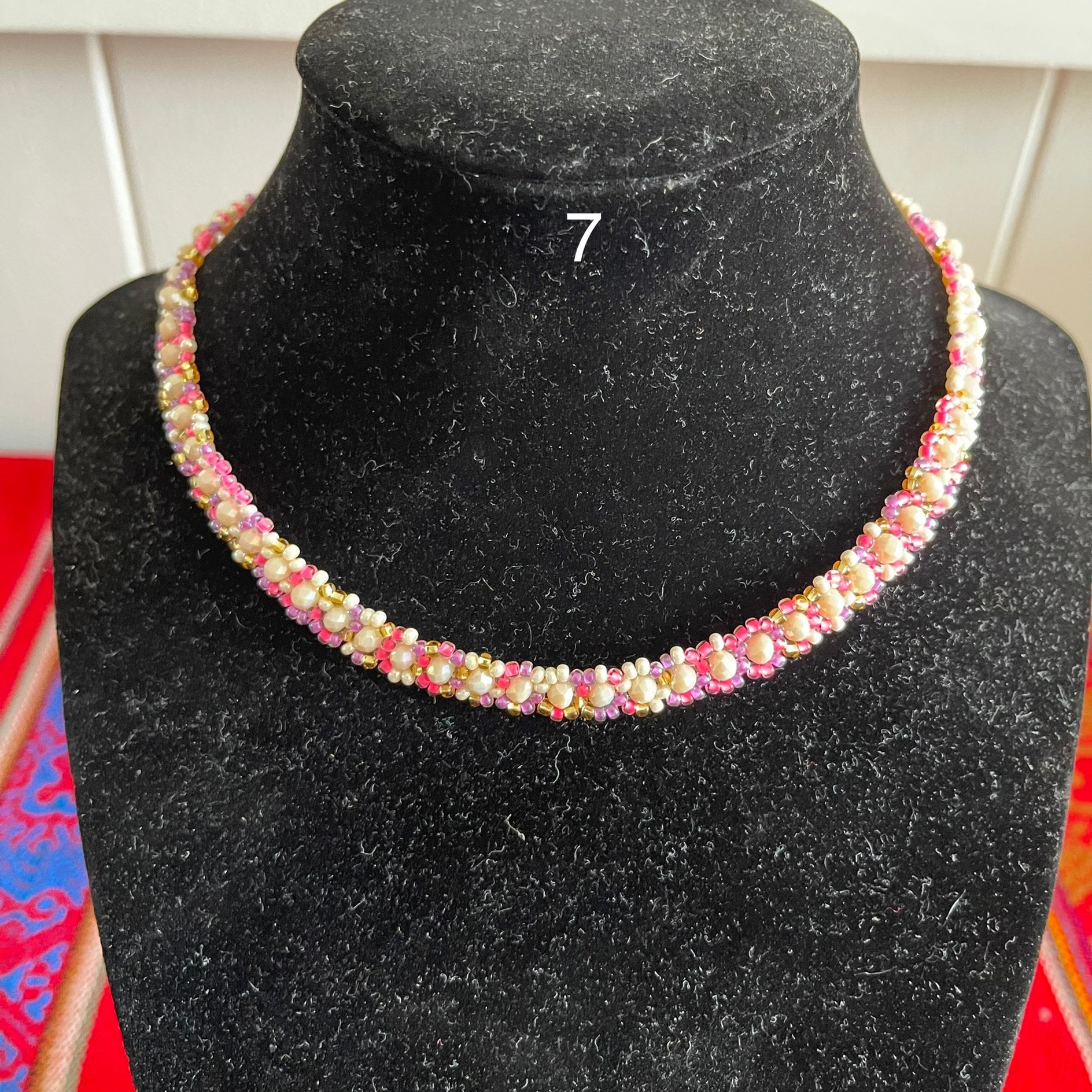 Beaded Necklaces Mexican Colorful Necklaces Handmade Etsy