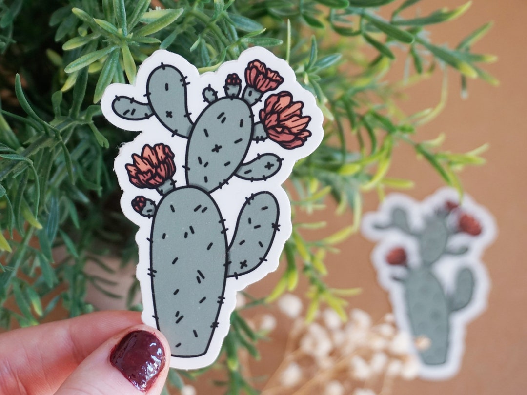 Desert Cactus Sticker Stickers for Hydroflask Vinyl - Etsy