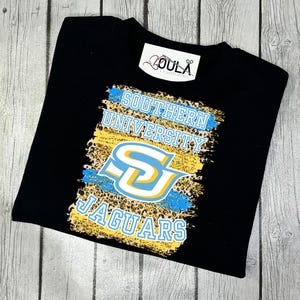Southern University shirt, Southern jaguars, Homecoming shirt, Game day shirt, Go jaguars, Southern University College, HBCU