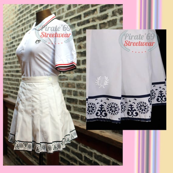 Vintage Fred Perry Tennis Skirt, Dress 50s 60s 70s