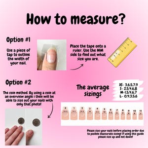 Handmade Bow French Tip Press On Nails image 4