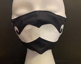 Mustache Adjustable Mask