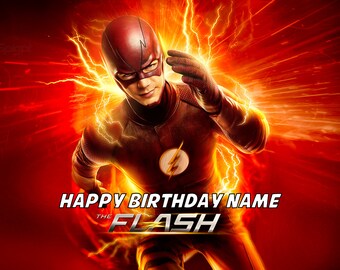 Flash Cake Topper Etsy