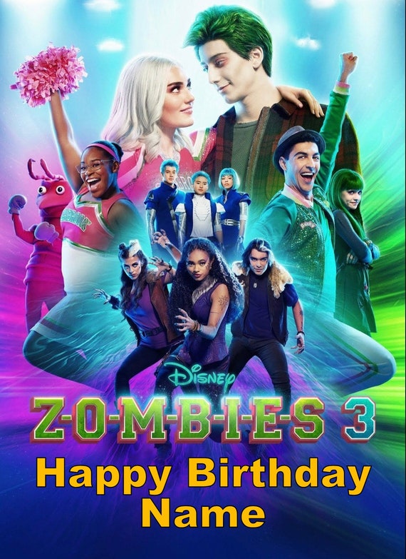 Disney Zombies 3 Stickers – A Birthday Place