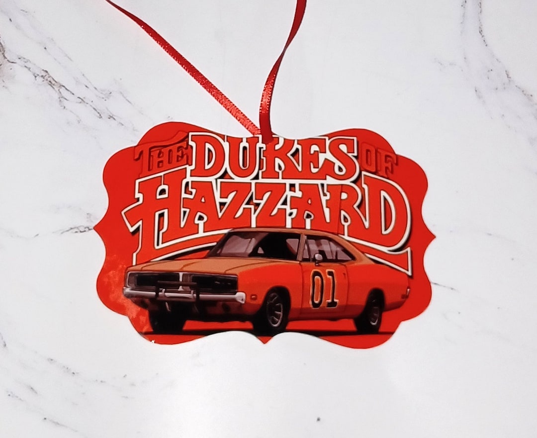 Dukes Of Hazzard Christmas Ornament 