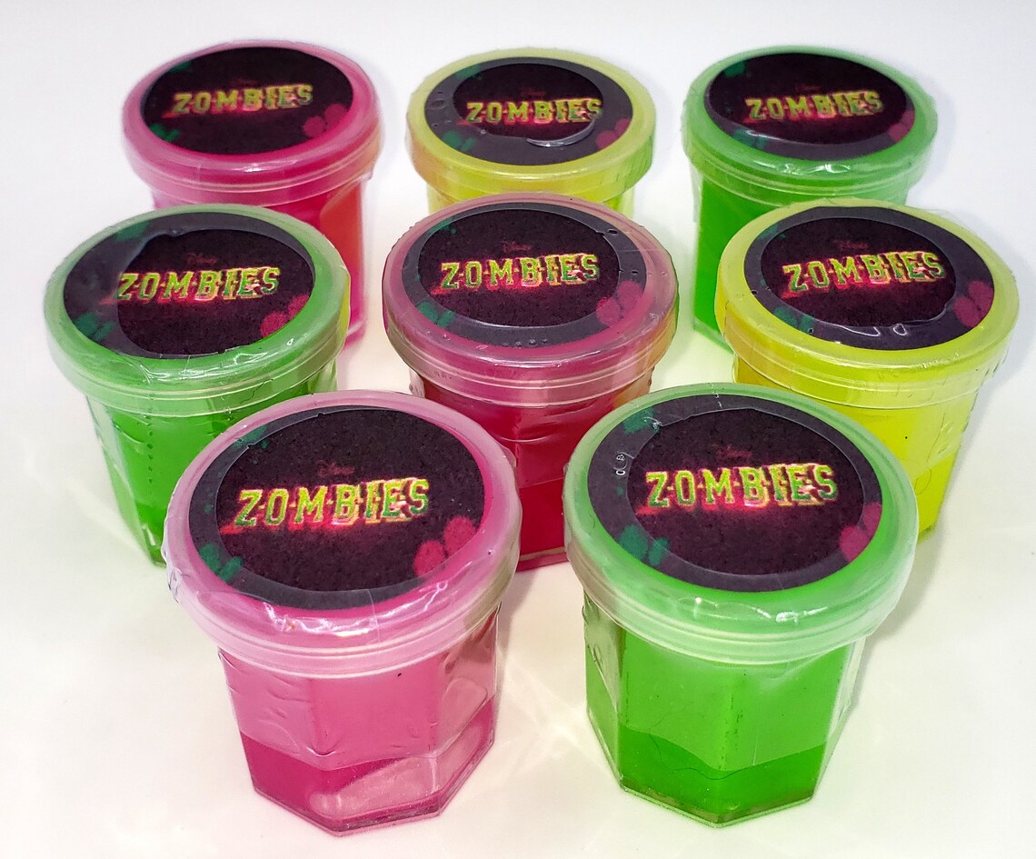 Disney Zombies Mini Slime Party Favors Pack of 8 16 24 or 32 Etsy