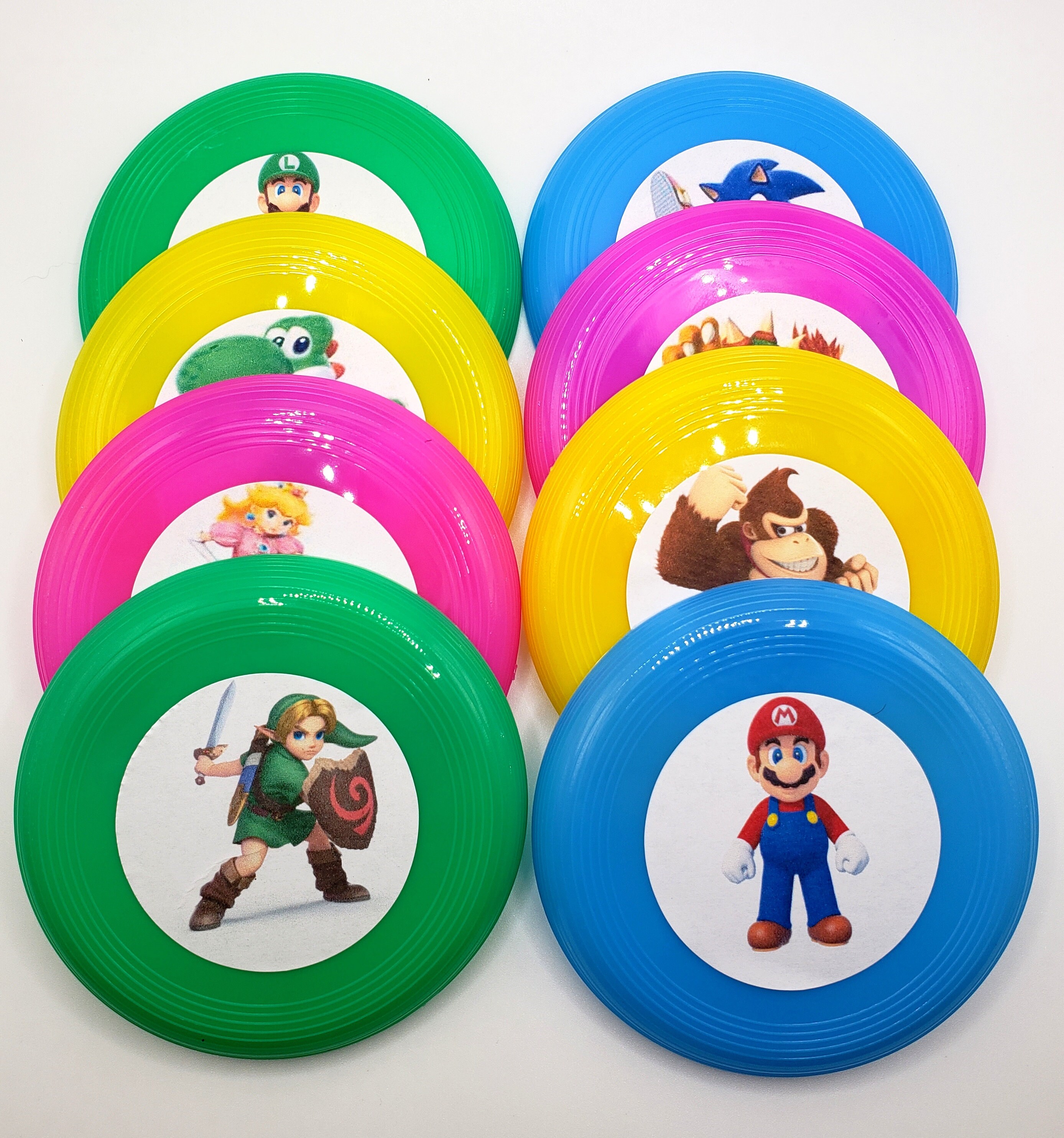 Smash Brothers Mini Frisbees Birthday Party Favorece Pack de Etsy