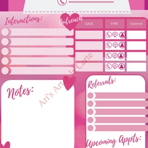 Client Interaction Form