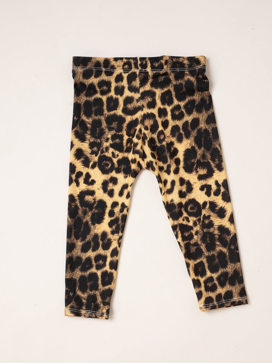 Baby toddler infant leopard print leggings leopard print Etsy