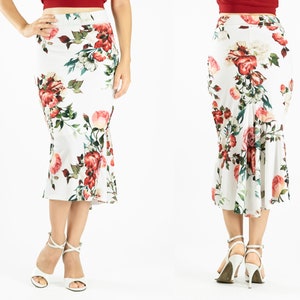 Different prints ''Deva'' tango skirt, Fishtail skirt, Argentine tango skirt, Milonga skirt, dance skirt, salsa skirt, Tango skirt