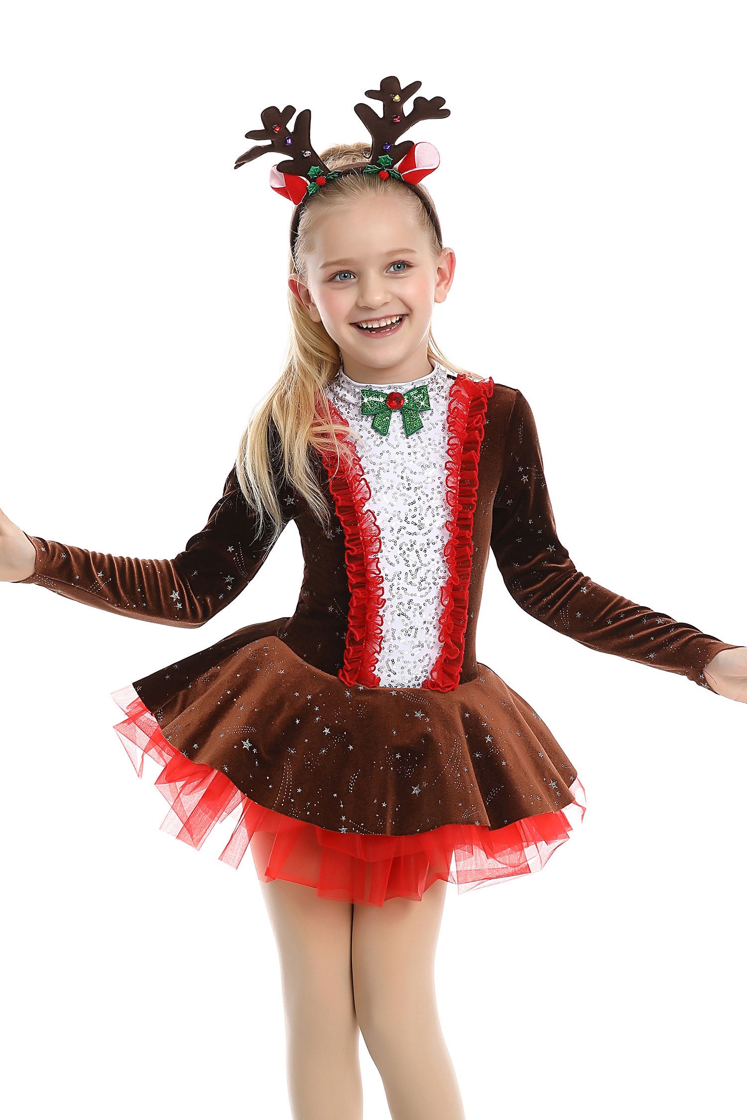 Ready to wear Christmas character reindeer dance costume | Etsy