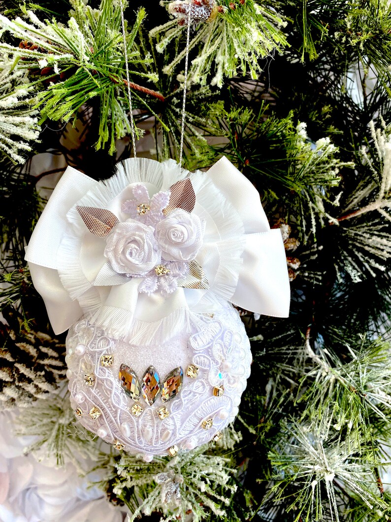 Pink Velvet Ornament Pink Tree Decoration Christmas Gift Etsy