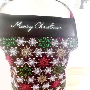 Weihnachtsschürze Geschenk, Geschenk für Mama Schürze, Weihnachtsschürze