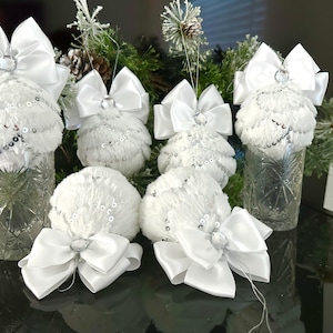 6er Set Christbaumschmuck, Christbaumschmuck, Baumschmuck, Rosegold Baumkugeln, rosa Dekoration, Hochzeit, Babyparty
