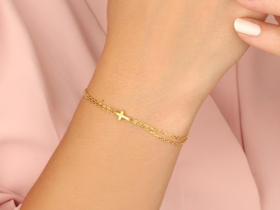 Silpada 'Simplex Cross' Bracelet in Sterling Silver | Silpada