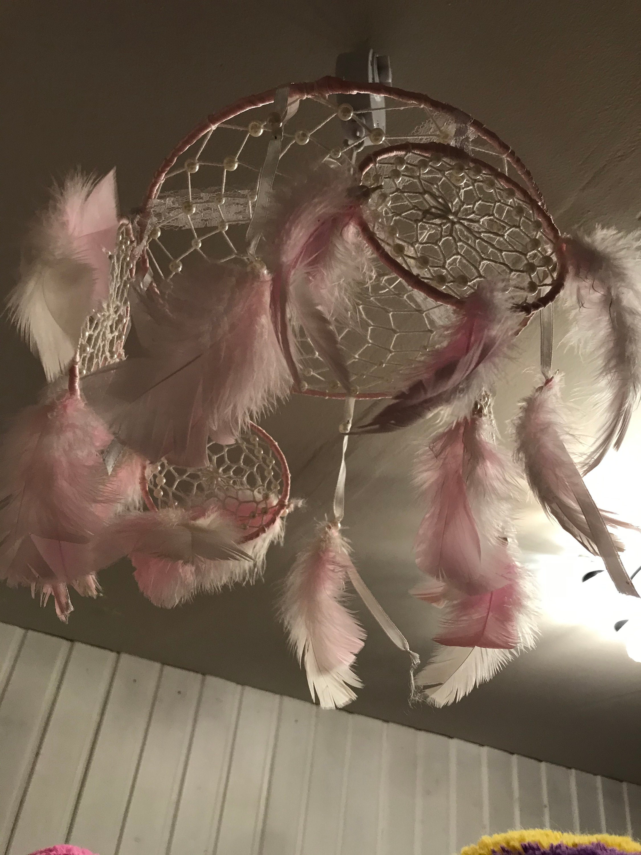 Mobile Bébé Attrape-Rêves Tissé