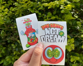nct dream stickers etsy