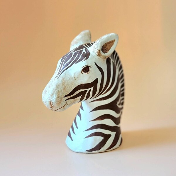 Paper Mache Animal Etsy