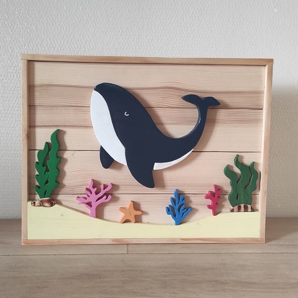 Tableau Fond Marin pour enfant