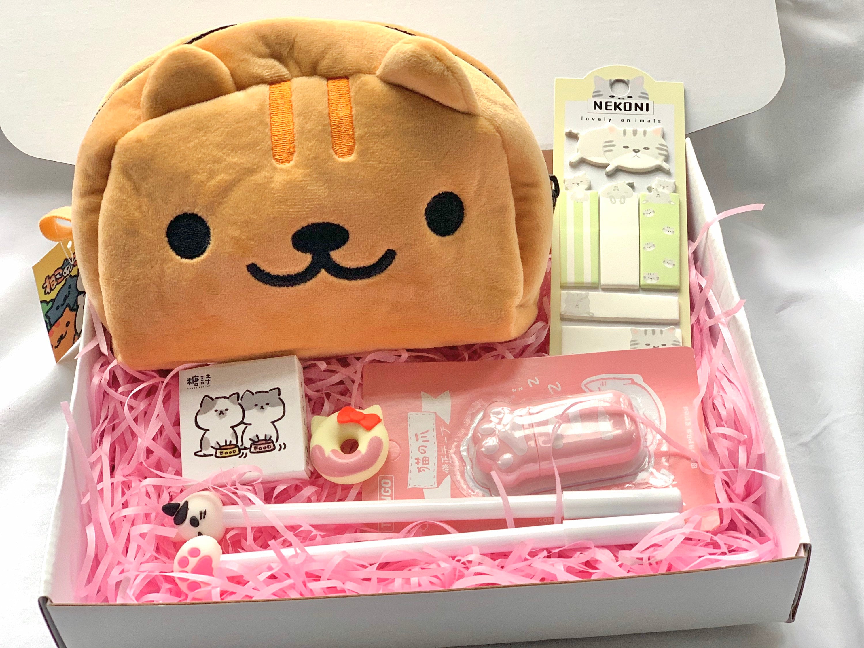 Kawaii Cat Stationery Box Cute Stationery Gift Set Etsy
