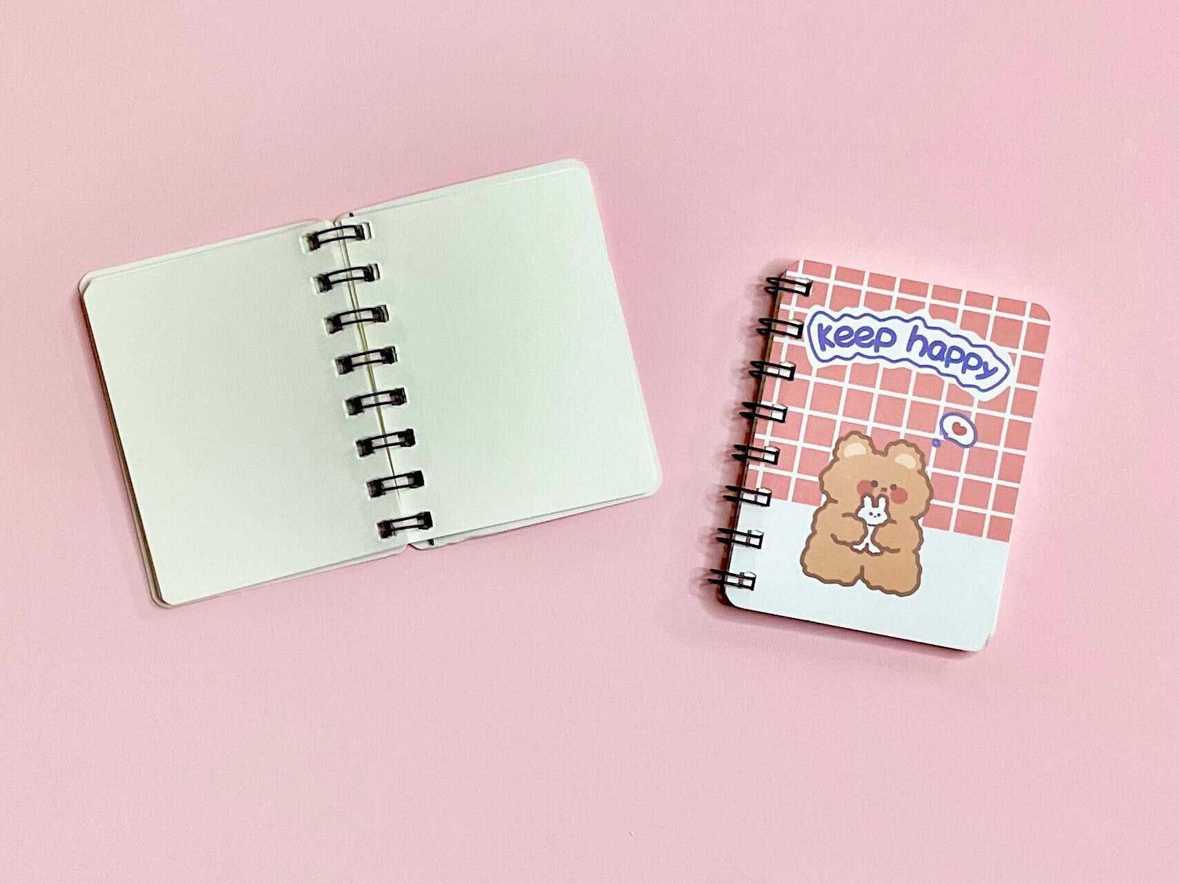 Mini kawaii notebook cute blank notebook A6 Spiral Etsy