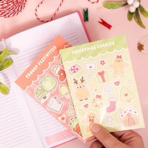 Kawaii Sticker Sheets Cutest Stickers for Journal, Planner, Scrapbook, 