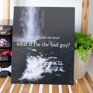 Twilight Movie What If I&#39;m Not The Hero Art Print