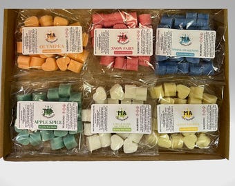 Haz tu propia caja de mini ceras derretidas Muchas fragancias perfumadas/frescas/florales