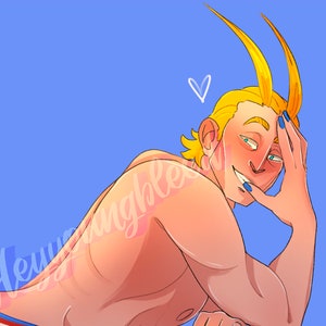 All Might Pinup My Hero Academia MHA