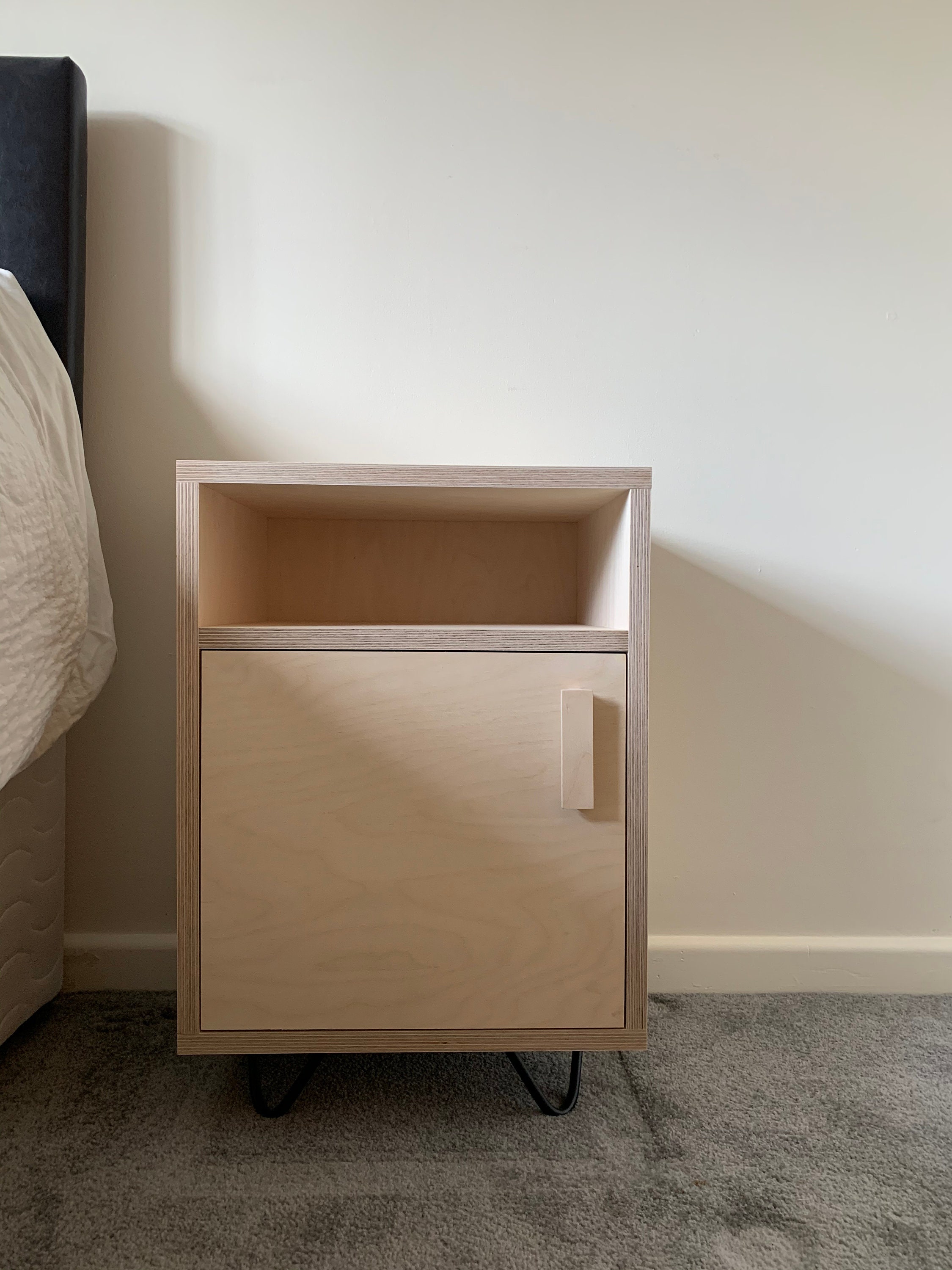 Furniture Bespoke Handmade Bedside Table Bedside Etsy UK