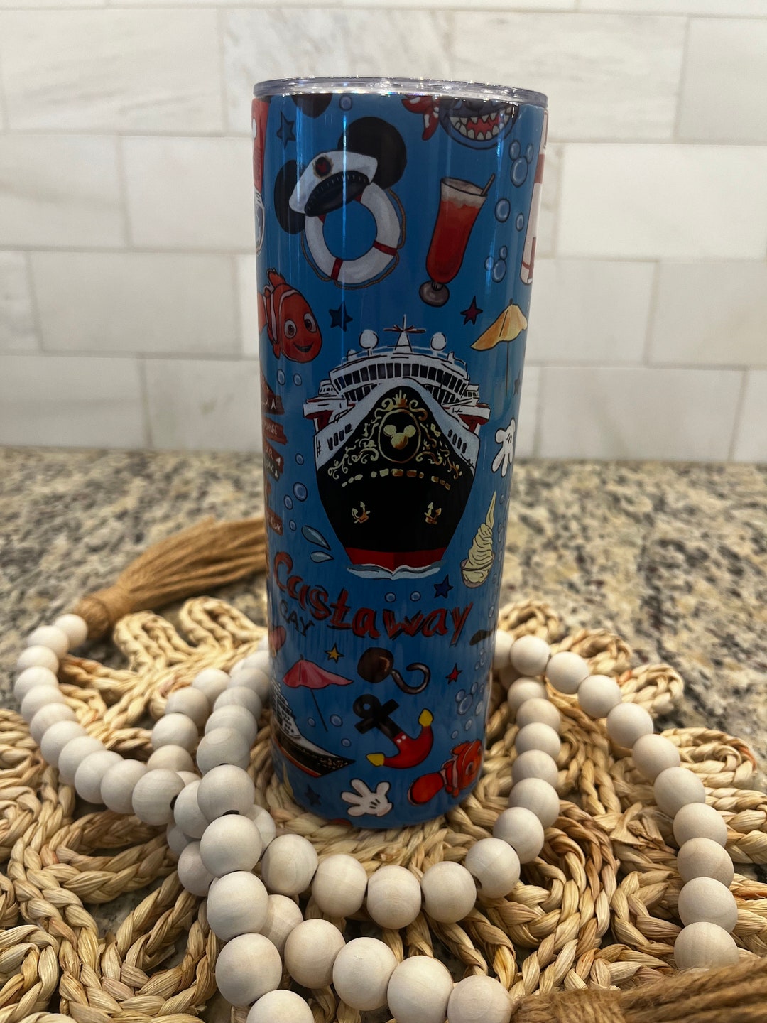 Disney Cruise Tumbler Castaway Cay Tumbler Cruise Etsy