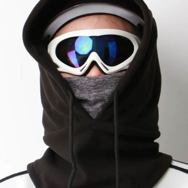 Over Helmet Ski Hood Etsy