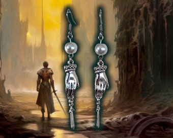 SON OF SWORDS Stainless Steel Witchy Gothic Sword Earrings | Tooth and Spell