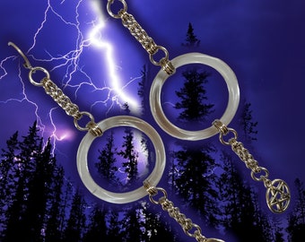 PANDEMONIUM Gothic Witchy Stainless Steel Earrings | Tooth and Spell