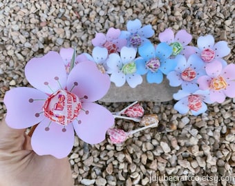 Spring Flower Lollipop Holder, Valentine’s Day Classroom Gift (Style2_1) //DIGITAL DOWNLOAD//