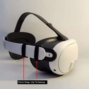 Strap Adapter for Meta Quest 2 straps onto Quest 3 Bobo Strap Compatible