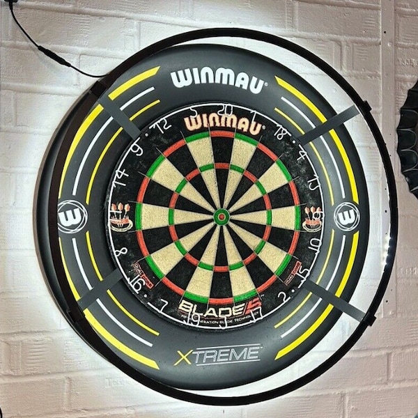 3D Printed Dartboard Lighting Ring Mount