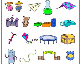 Clipart - Playtime! - 16 Images