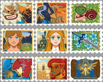 BOTW Gold Foil Stamp Washi