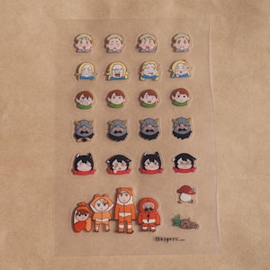 Dungeon Meshi Sticker Sheet