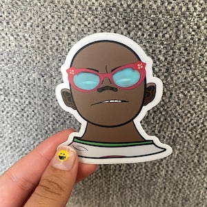 Russel | Gorillaz member Sticker