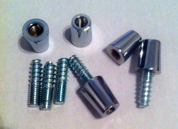 FREE SHIPPING! Beer Tap Handle Ferrule and Hanger Bolt Set, 5 - 100 of each. Bolt driver available too!  Make your own beer tap handles!